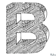 字母 可打印的彩页